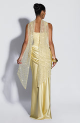 Alexandria Maxi Dress - Lemon Dress Babyboo Fashion Premium Exclusive Design