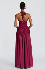 Almira Maxi Dress - Mulberry Dress Babyboo Fashion Premium Exclusive Design