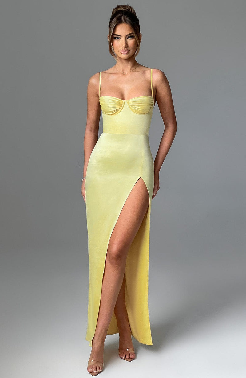 alora maxi dress Alora Mesh Maxi Dress - Olive