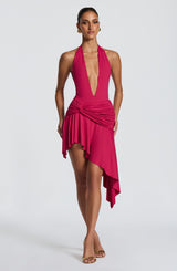 Alto Mini Skirt - Raspberry Skirt Babyboo Fashion Premium Exclusive Design