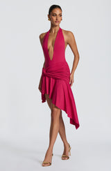 Alto Mini Skirt - Raspberry Skirt Babyboo Fashion Premium Exclusive Design