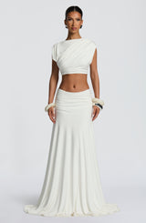 Amara Top - Ivory Tops Babyboo Fashion Premium Exclusive Design