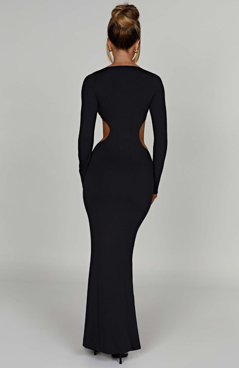 Amari Maxi Dress - Black Dress Babyboo Fashion Premium Exclusive Design