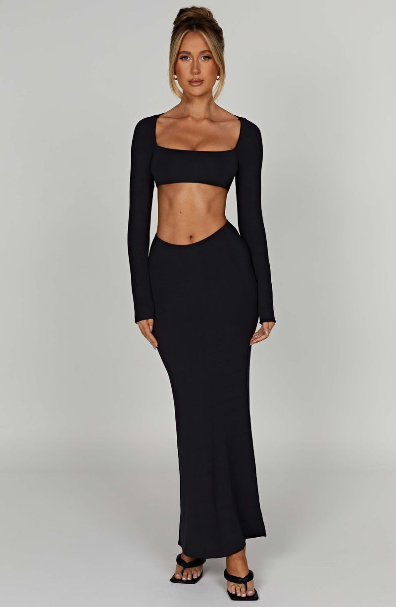 Amari Maxi Dress - Black Dress XS Babyboo Fashion Premium Exclusive Design