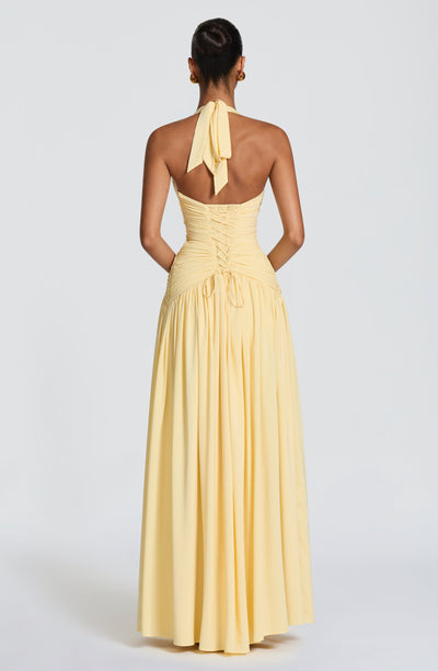 Amaris Maxi Dress - Lemon Amaris Maxi Dress - Lemon