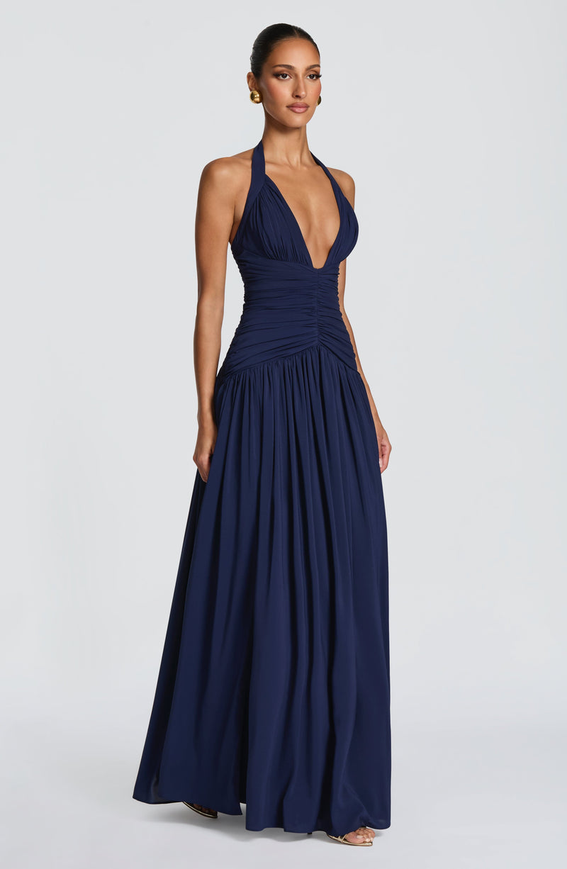 navy maxi dresses Amaris Maxi Dress