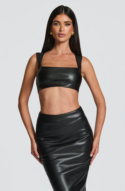 Amaya Top - Black – Babyboo Fashion