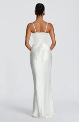Amorette Maxi Dress - Ivory Dress Babyboo Fashion Premium Exclusive Design