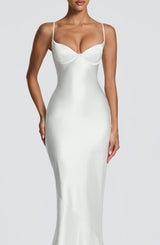 Amorette Maxi Dress - Ivory Dress Babyboo Fashion Premium Exclusive Design