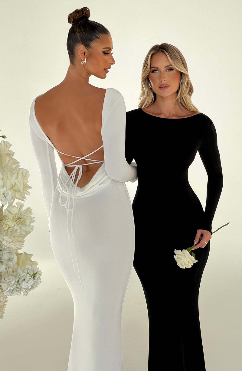 Anastassia Maxi Dress - Black Dress Babyboo Fashion Premium Exclusive Design