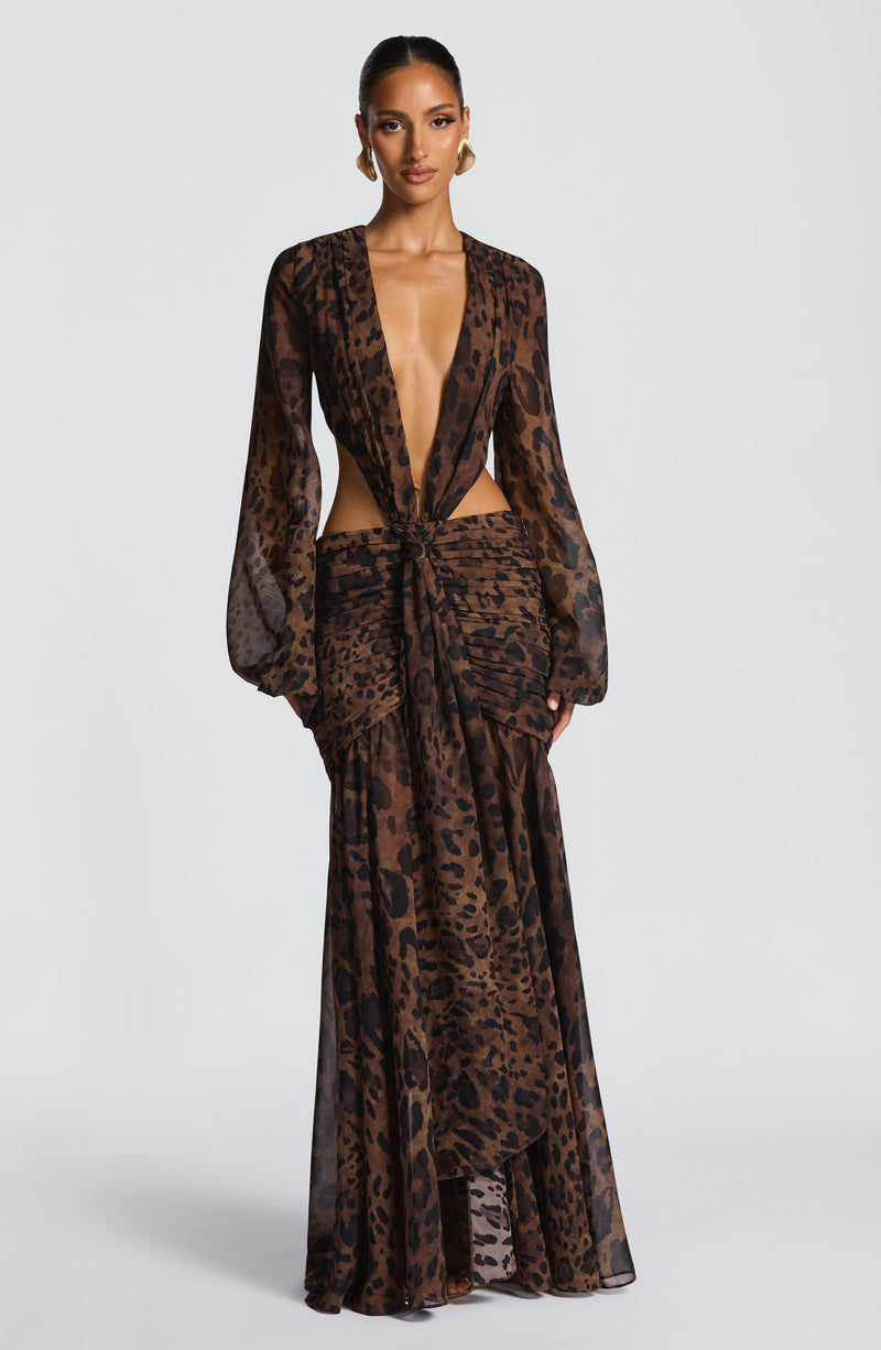 andrina maxi dress Andrina Floral Maxi Skirt