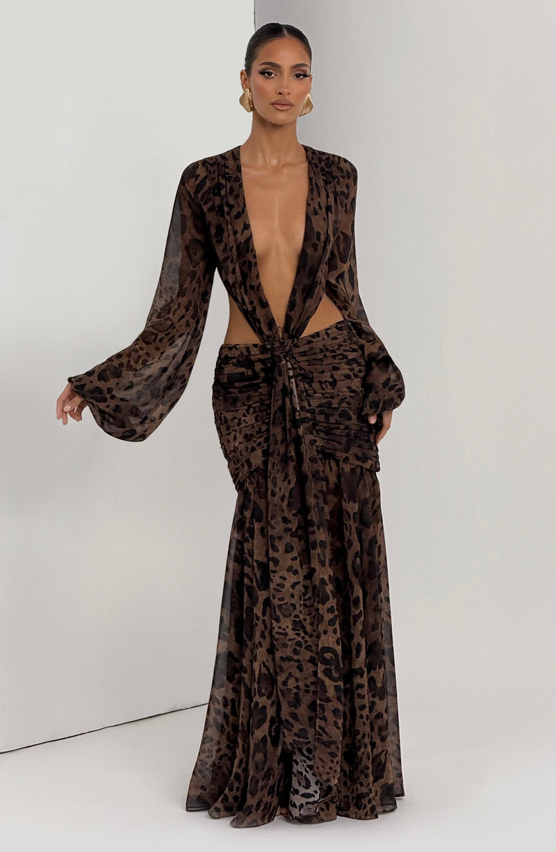andrina maxi dress Buy Andrina Maxi Dress - Leopard Print andrina maxi dress Buy Andrina Maxi Dress - Leopard Print