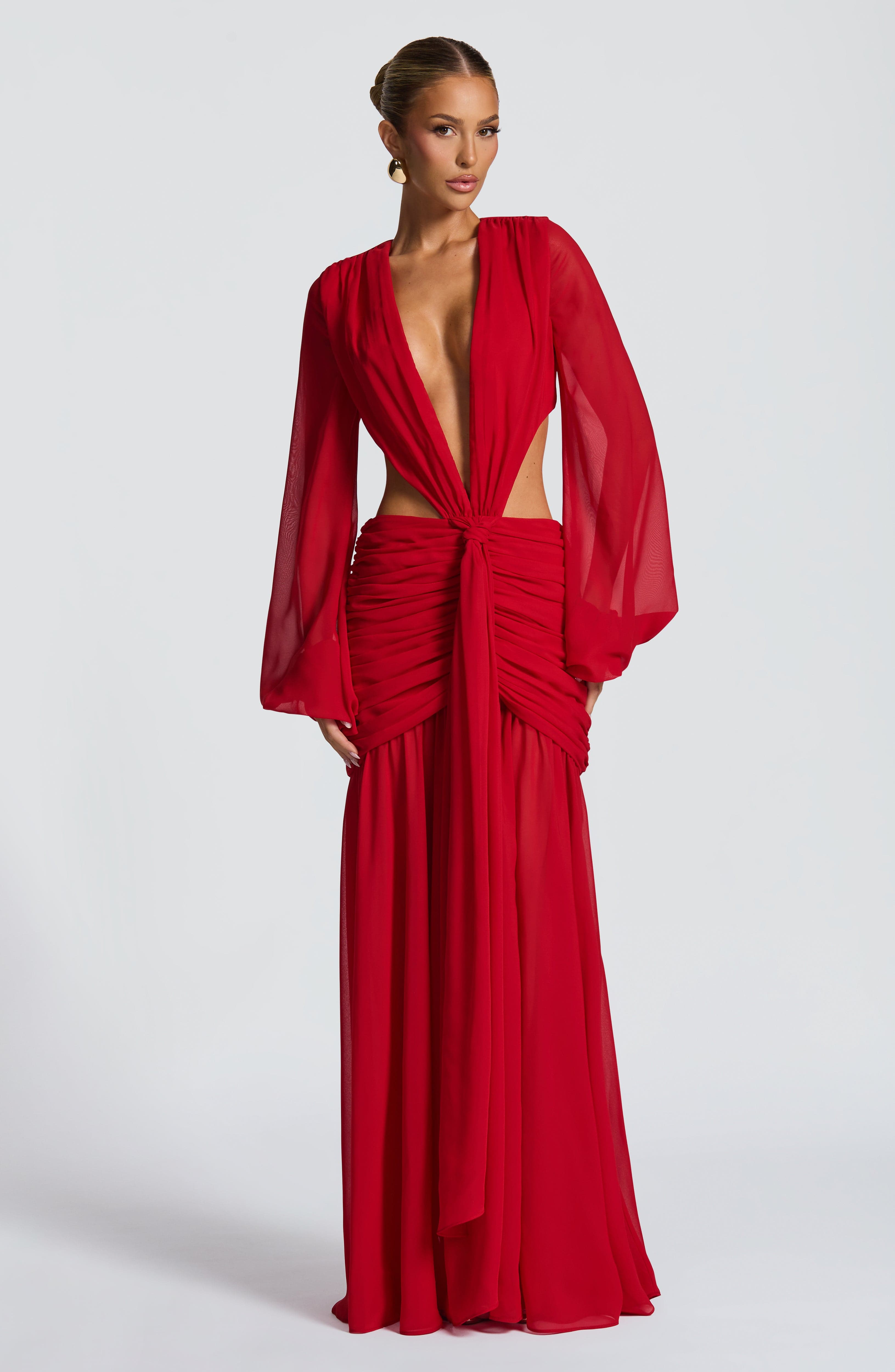 Buy Red Maxi Dress