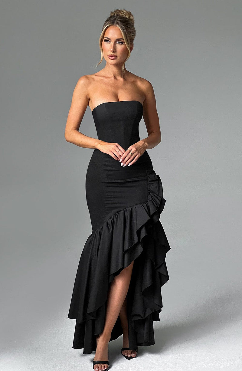 Angelina Maxi Dress - Black Angelina Maxi Dress - Black