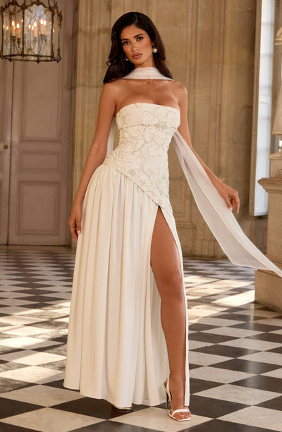 Anneliese Maxi Dress - Ivory Anneliese Maxi Dress - Ivory