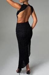 Aphrodite Midi Dress - Black Dress Babyboo Fashion Premium Exclusive Design