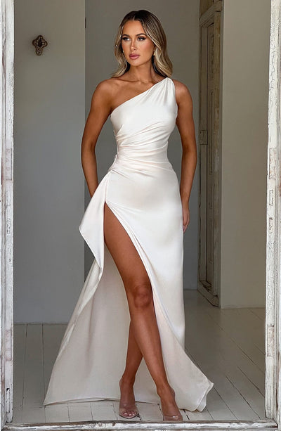 Ariel Maxi Dress - Ivory Dress Babyboo Fashion Premium Exclusive Design
