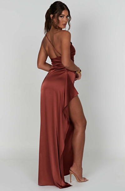 Ariel Maxi Dress - Rust Babyboo Fashion Ariel Maxi Dress - Rust Babyboo Fashion