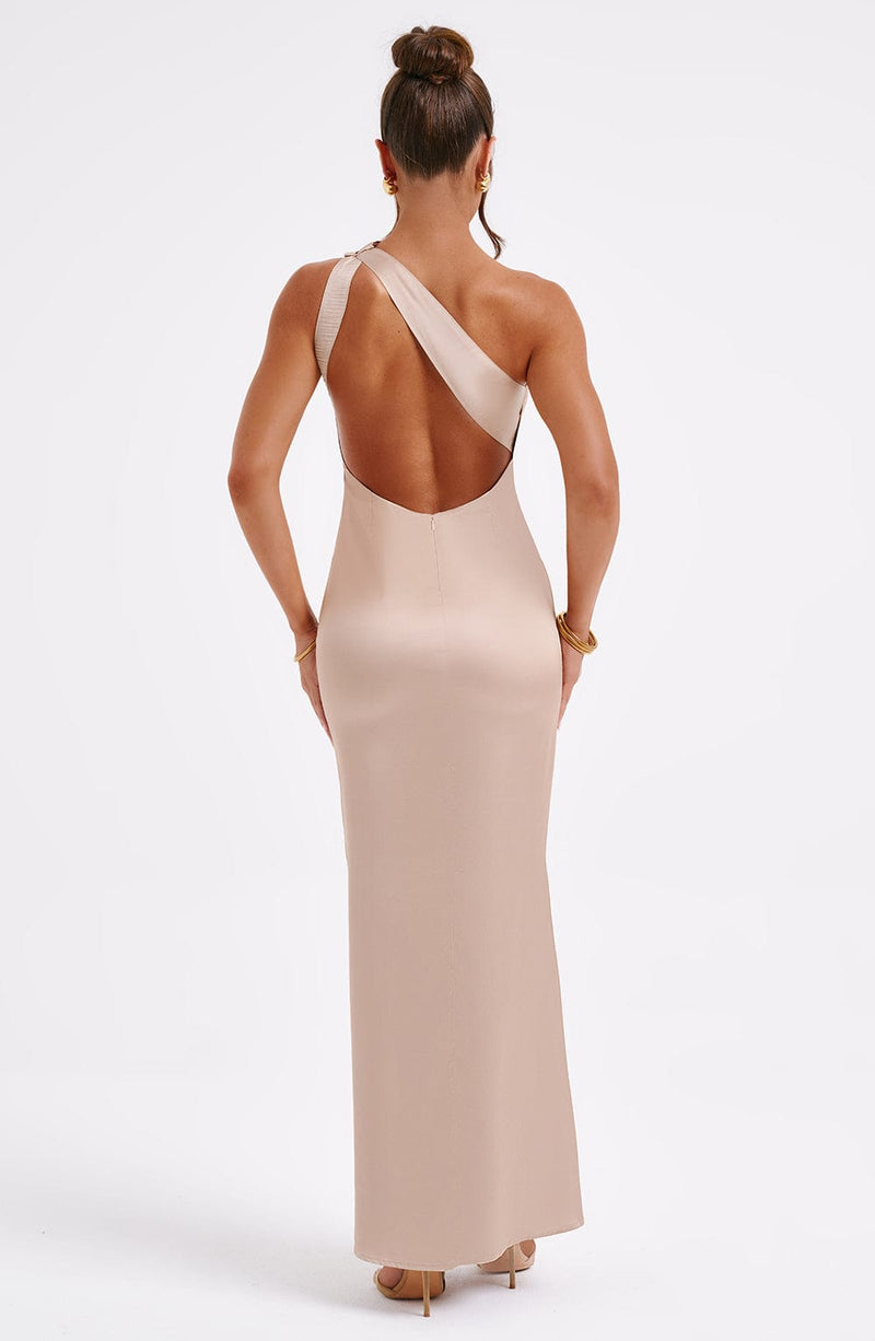 Arizona Maxi Dress - Champagne Dress Babyboo Fashion Premium Exclusive Design