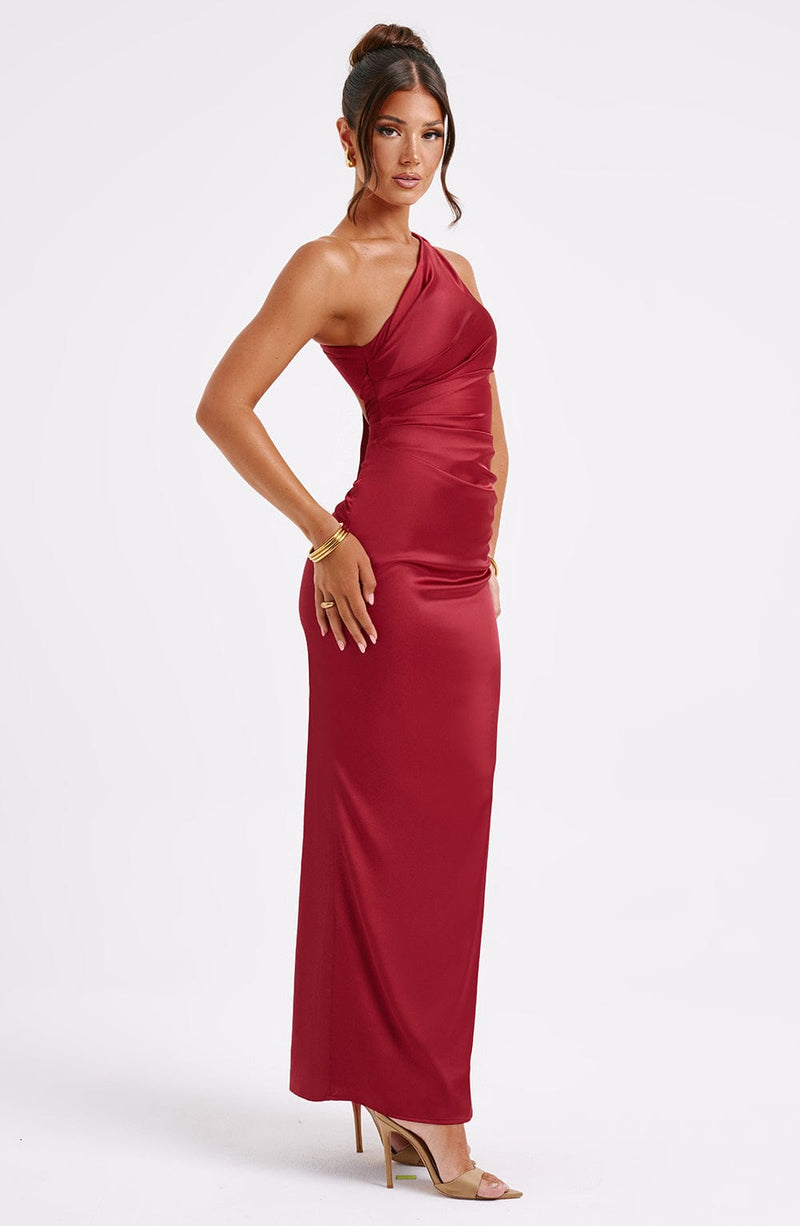 Arizona Maxi Dress - Wine Dress Babyboo Fashion Premium Exclusive Design