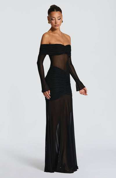 Shop the Arlena Maxi Dress - Black | Babyboo Fashion Shop the Arlena Maxi Dress - Black | Babyboo Fashion