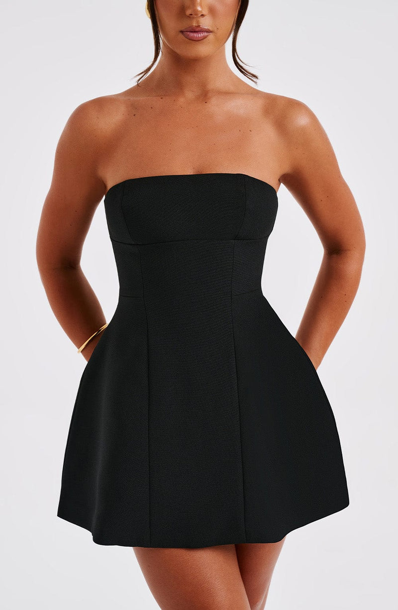 Asha Mini Dress - Black Dress Babyboo Fashion Premium Exclusive Design