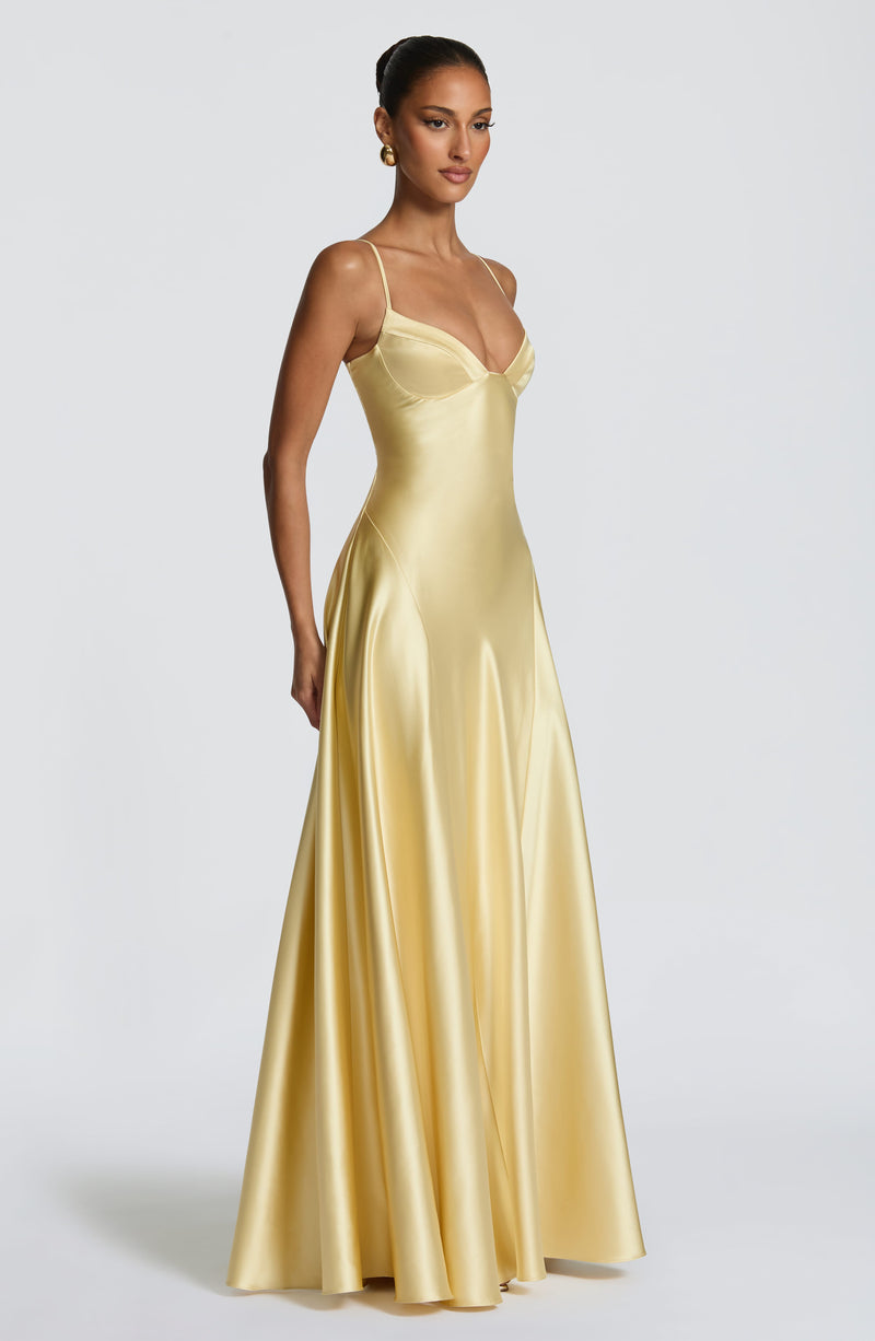 Yellow Maxi Dress - Asterin Maxi Dress
