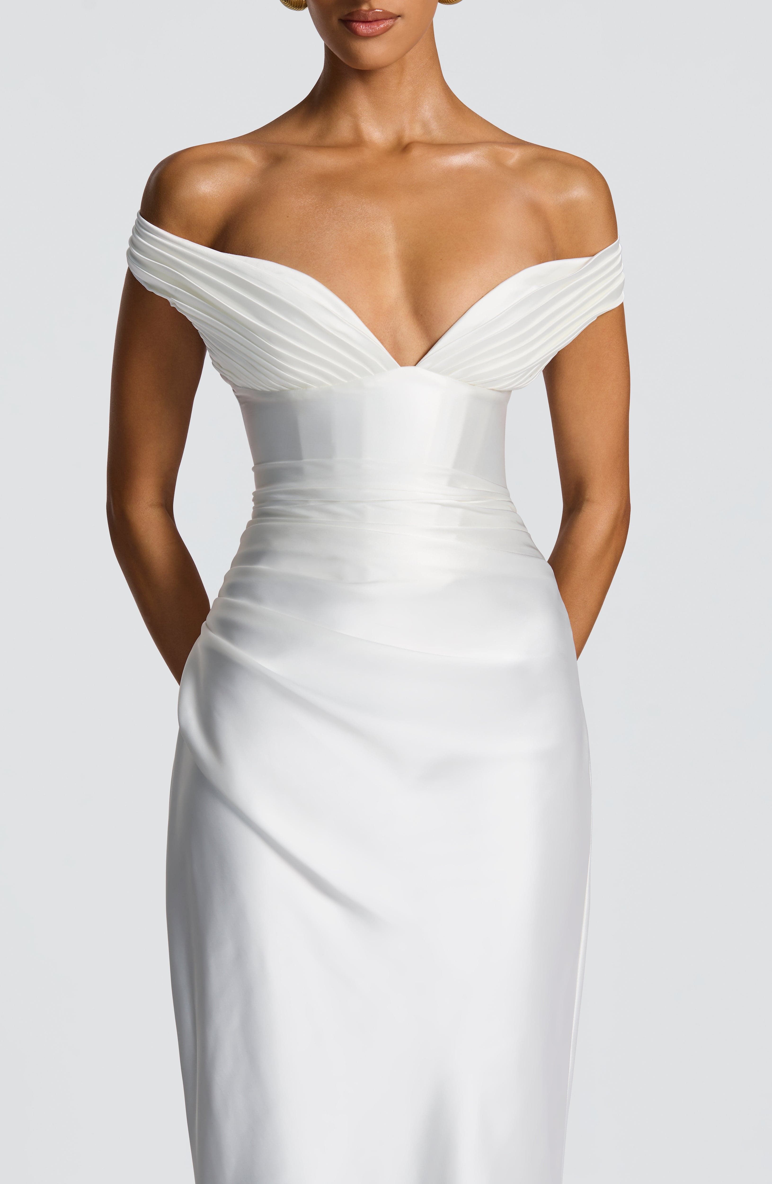 Anastasia Maxi Dress - Ivory