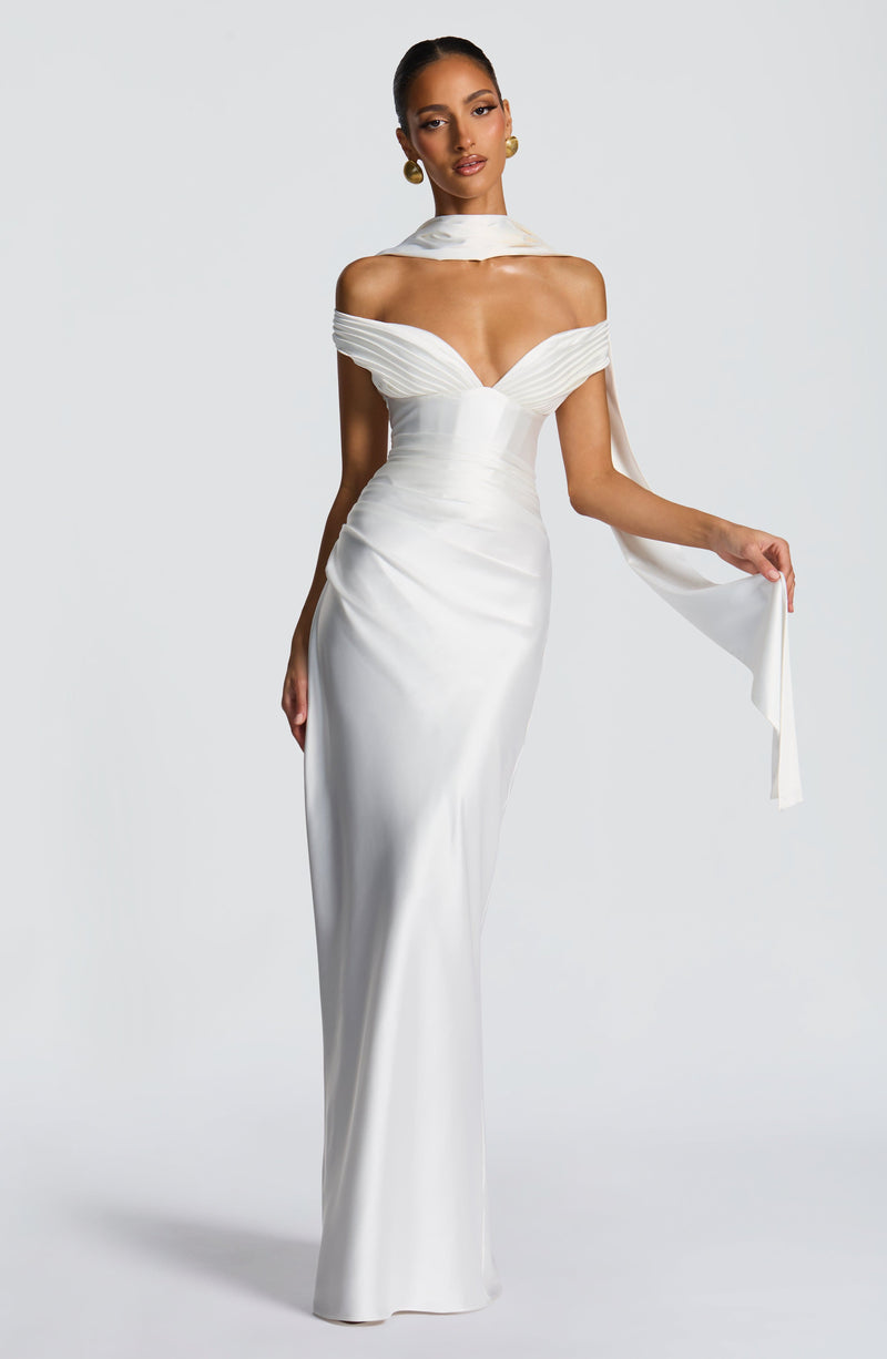 Aurelia Maxi Dress - Ivory Aurelia Maxi Dress - Ivory