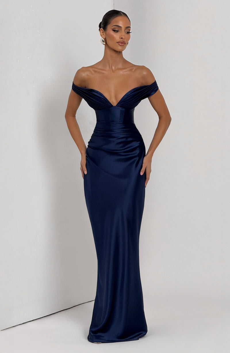 Babyboo Aurelia Maxi Dress in Navy Size M