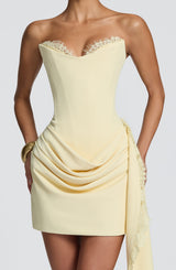 Avelina Mini Dress - Lemon Dress Babyboo Fashion Premium Exclusive Design