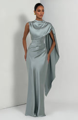 Avendra Maxi Dress - Sage Dress Babyboo Fashion Premium Exclusive Design