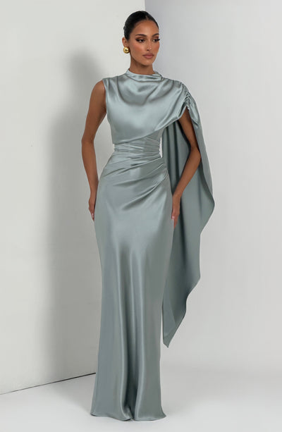washed ashore maxi dress Babyboo Avendra in Sage Size S Solid cotton maxi skirt Jersey Colors:Emerald Green 70s Pink Dress - March 2024
