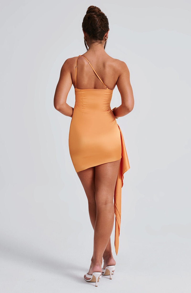 Avery Mini Dress - Tangerine Dress Babyboo Fashion Premium Exclusive Design