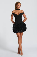 Aveta Mini Dress - Black Dress Babyboo Fashion Premium Exclusive Design