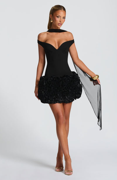 Buy Black Mini Dress - Aveta Mini Dress - Babyboo Fashion Buy Black Mini Dress - Aveta Mini Dress - Babyboo Fashion
