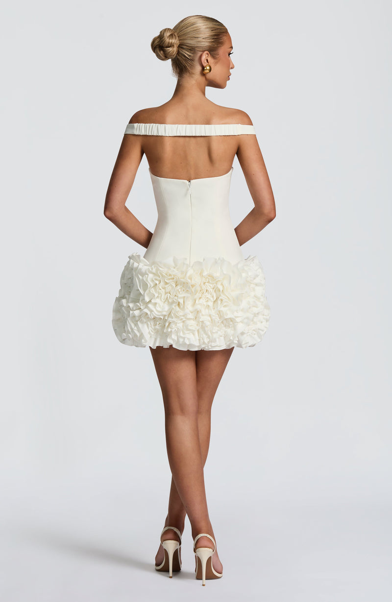 beatrice mini dress ivory Sophie Babyboo It's Called Beatrice Mini Dress Ivory