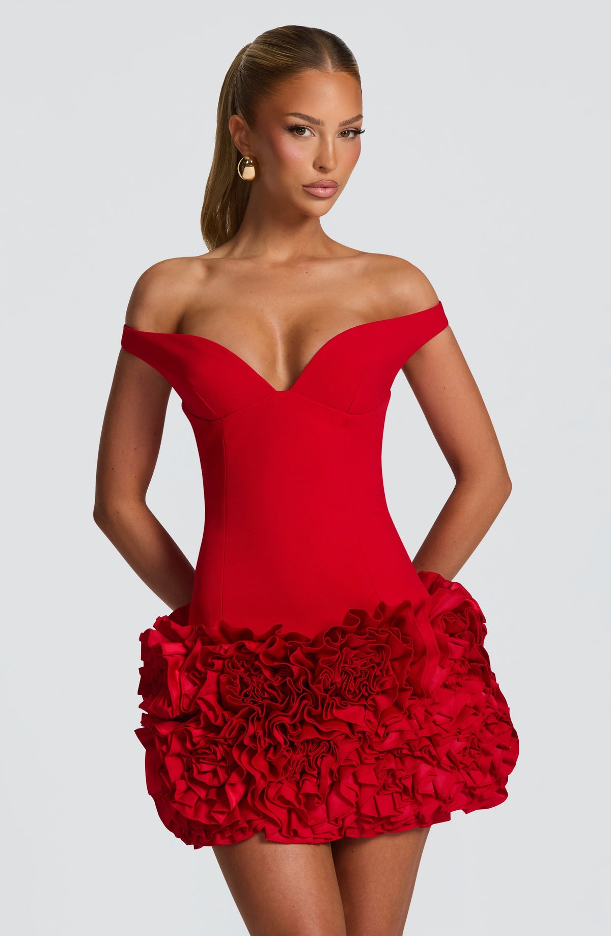 Babyboo: Aveta Mini Dress Red