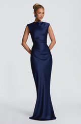 Avielle Maxi Dress - Navy Dress XS Babyboo Fashion Premium Exclusive Design