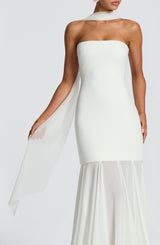 Ayla Scarf - Ivory Accessories ONE SIZE Babyboo Fashion Premium Exclusive Design