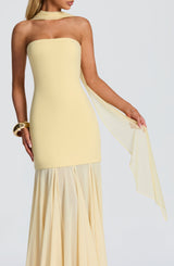 Ayla Scarf - Lemon Accessories ONE SIZE Babyboo Fashion Premium Exclusive Design