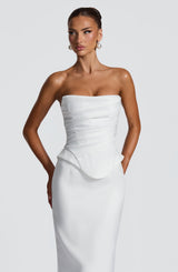 Azolla Corset - Ivory Tops Babyboo Fashion Premium Exclusive Design