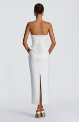 Azolla Corset - Ivory Tops Babyboo Fashion Premium Exclusive Design