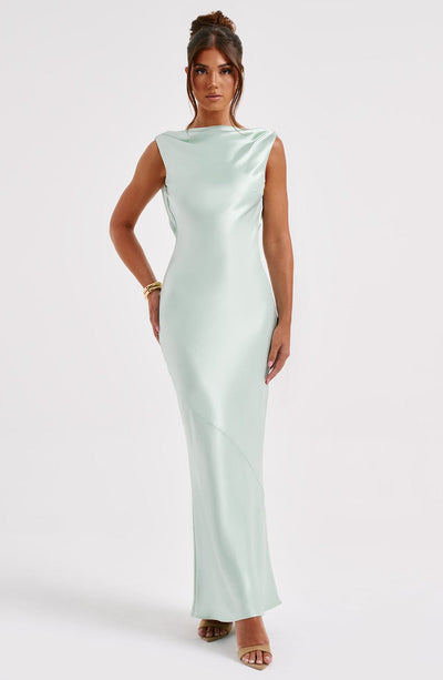 Azuri Maxi Dress - Turquoise Dress Babyboo Fashion Premium Exclusive Design