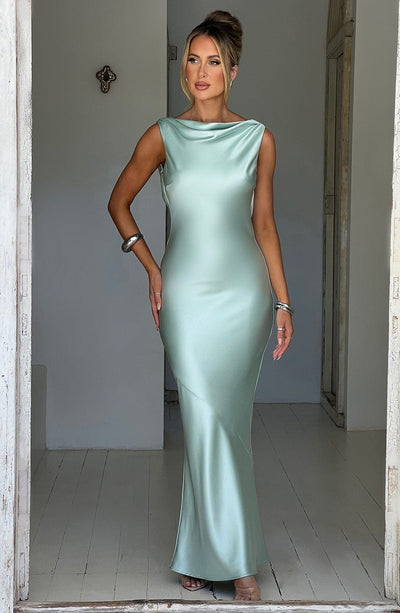 Azuri Maxi Dress - Turquoise Dress XS Babyboo Fashion Premium Exclusive Design