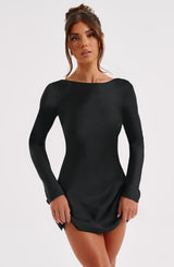 Bambi Mini Dress - Black Dress XS Babyboo Fashion Premium Exclusive Design