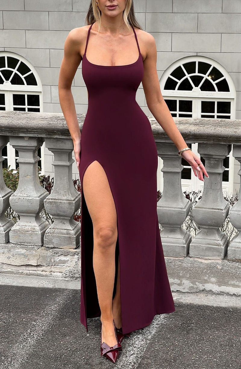 beatrix maxi dress Lauren Moshi Beatrix Mini Butterflies Maxi Dress in Black