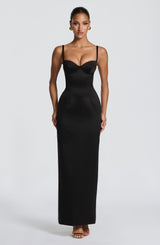 Bennett Maxi Dress - Black Dress XS Babyboo Fashion Premium Exclusive Design