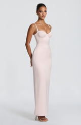 Bennett Maxi Dress - Blush Dress Babyboo Fashion Premium Exclusive Design