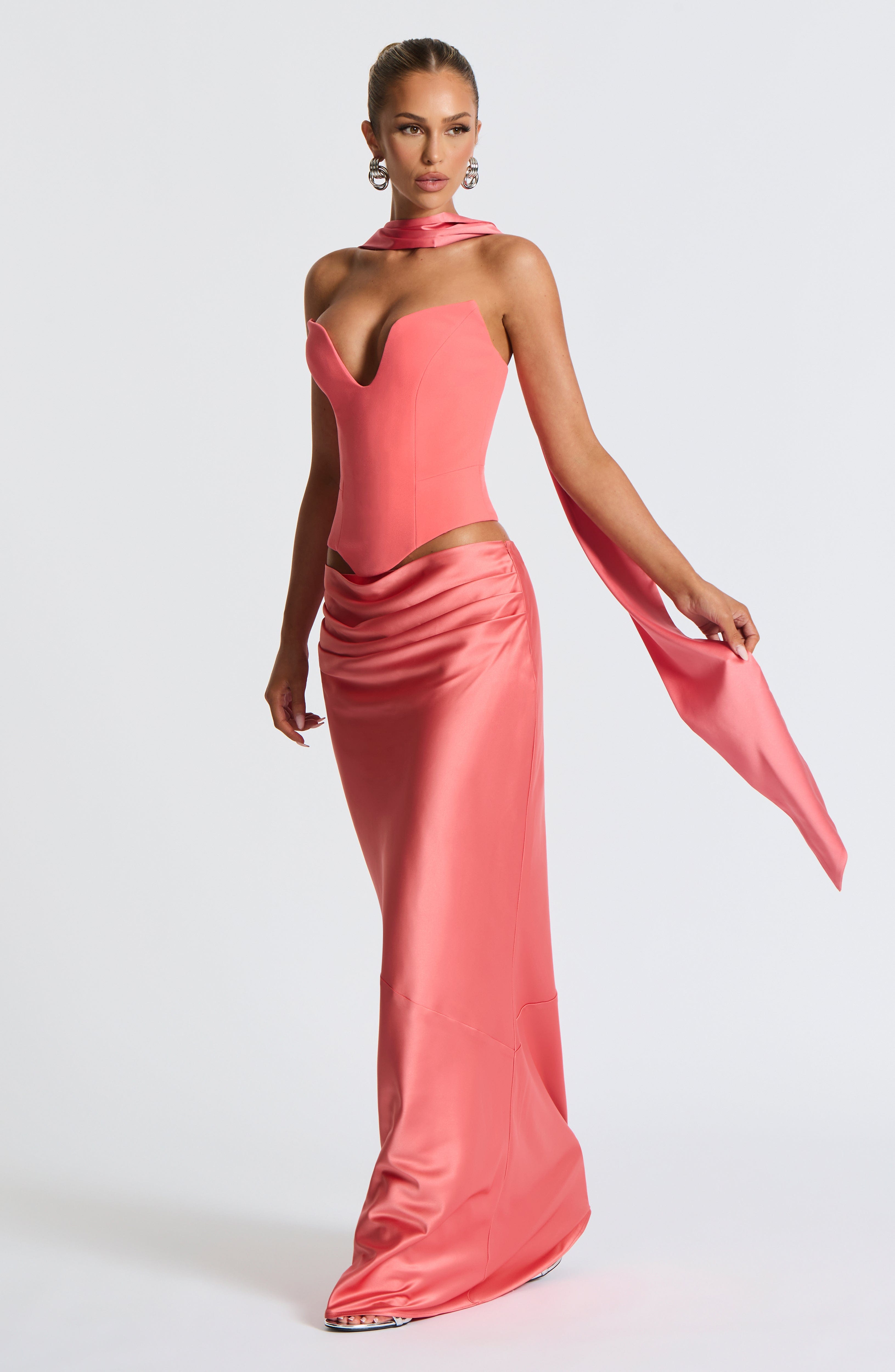 Bells Skirt in Paradise Pink